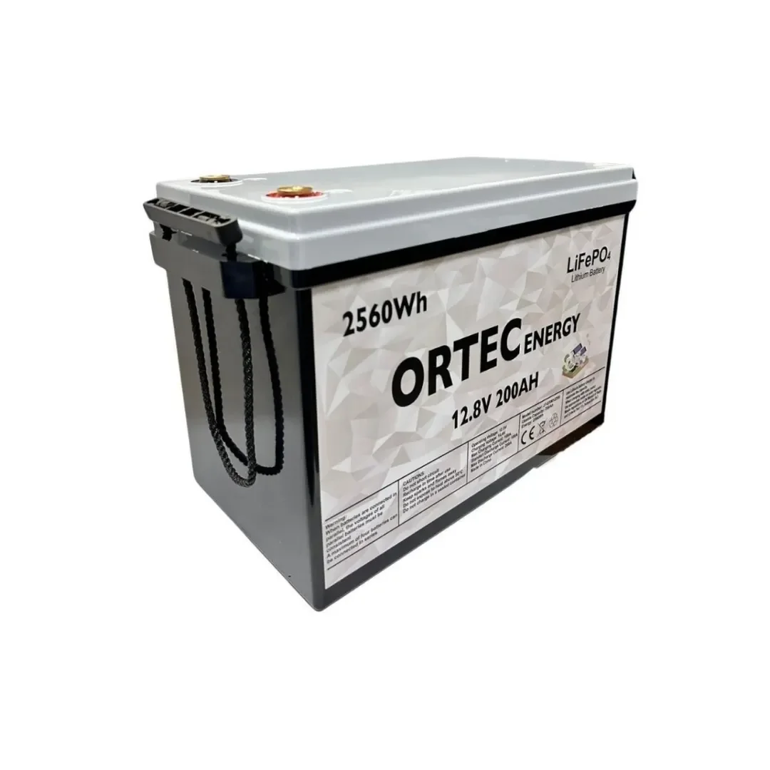 Ortec Solar 12.8 V 200 Ah Lifepo4