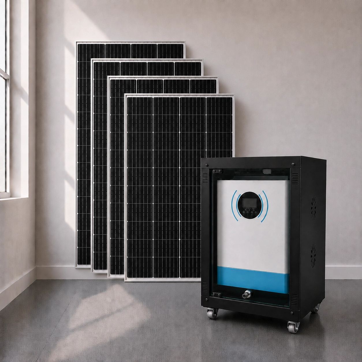 Fesa Enerji Plus 6.2 KW Lityum Akü Taşınabilir Solar Paket (FESA62KWL)