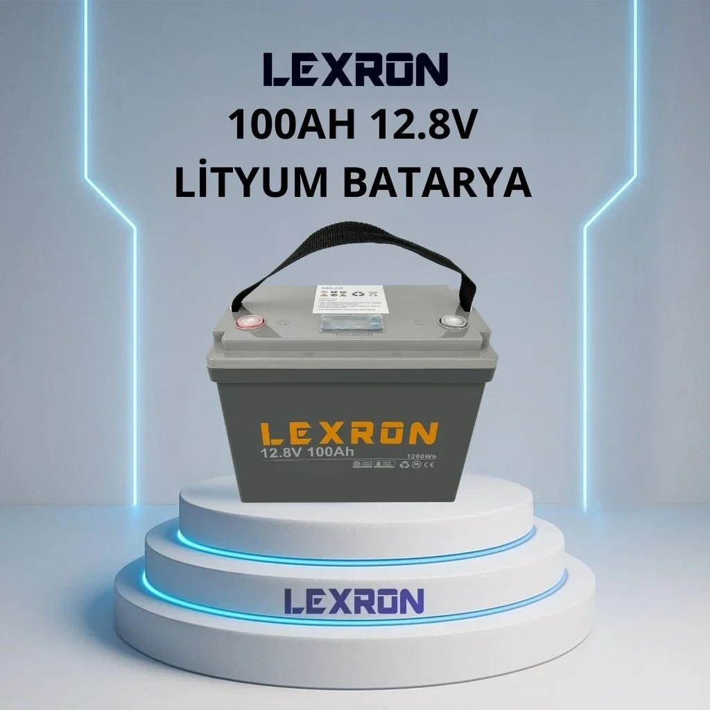 Lexron 100ah 12v Lityum Akü