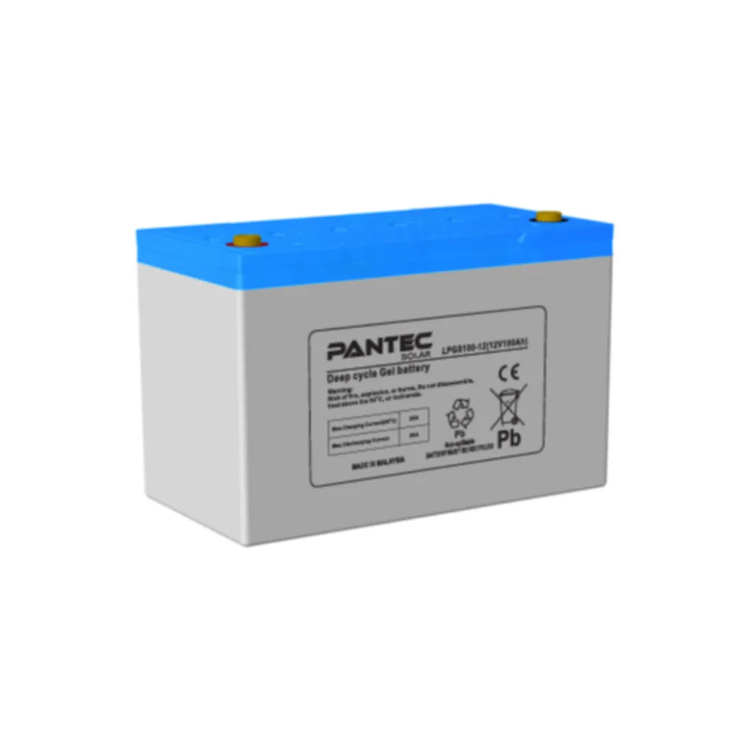 Pantec 100Ah 12V Nano-Karbon Jel Akü