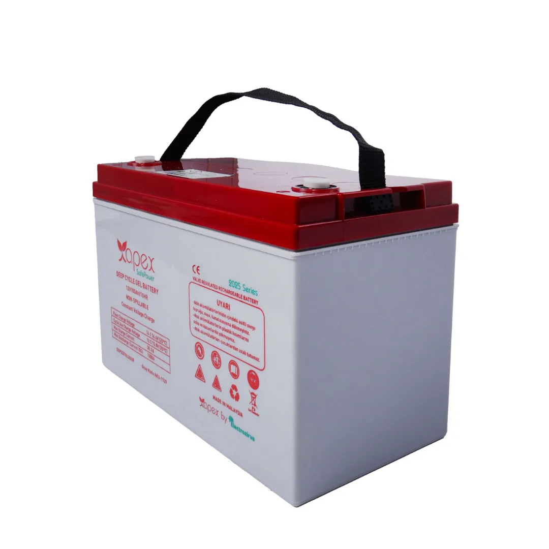 Apex 12V 100Ah Safepower Jel Akü