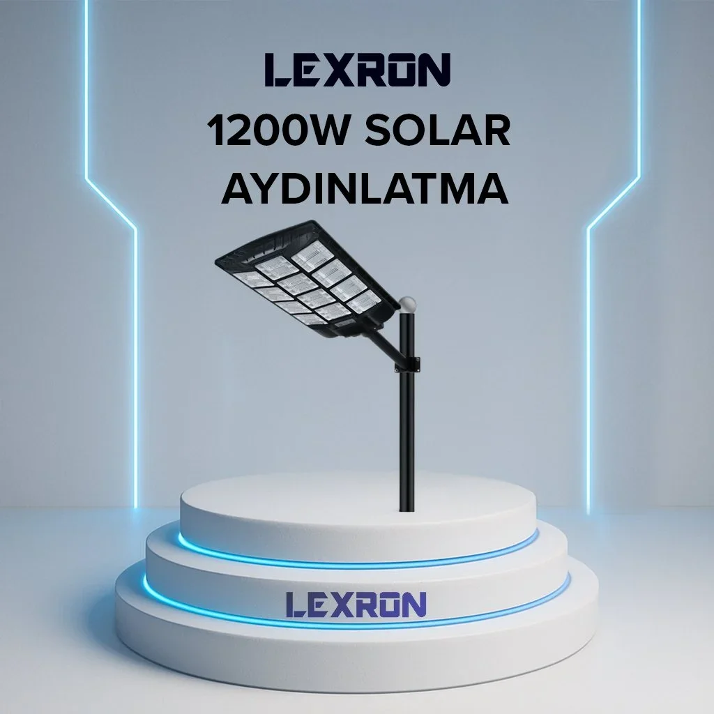 Lexron 1200w Solar Aydınlatma