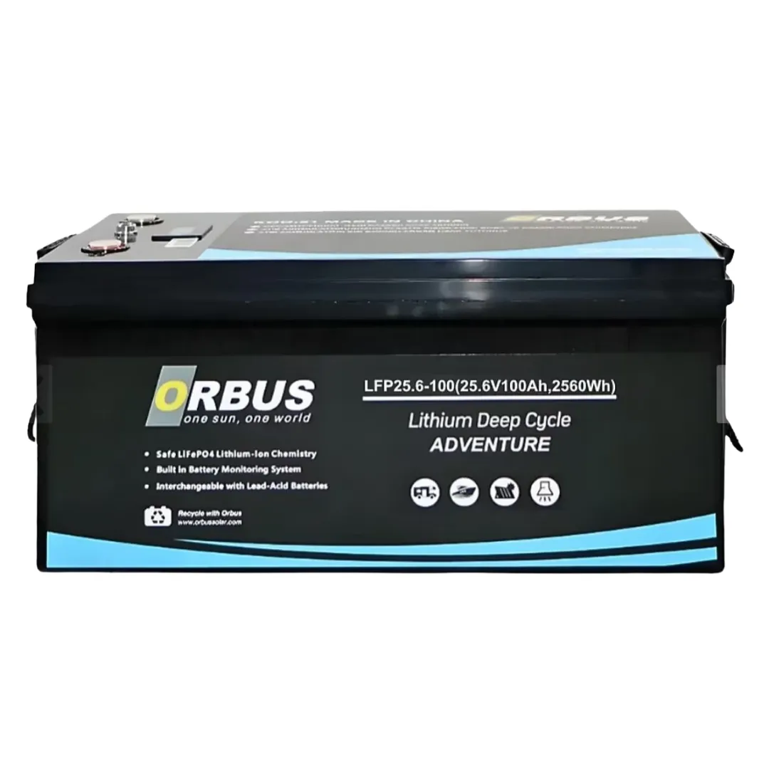 Orbus 25.6 Volt 100ah Amper Lityum Akü