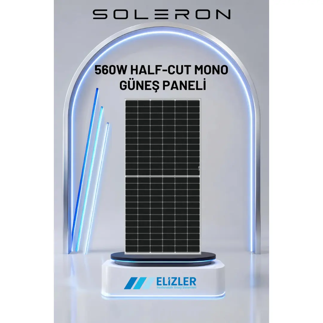 Soleron 560w Half-cut Mono Güneş Paneli