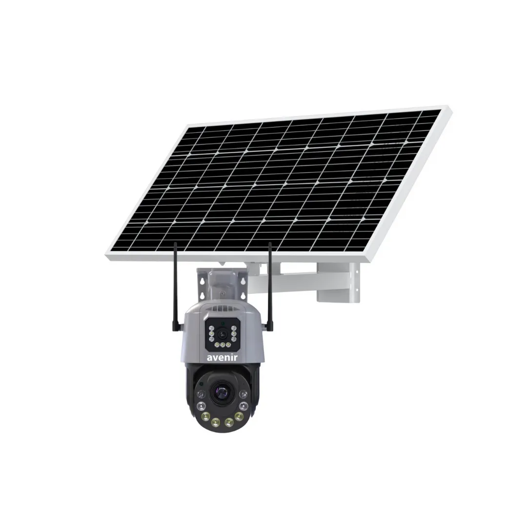 Avenir 6MP 36X Optik Zoom 7/24 Kesintisiz Kayıt 2 Kameralı 4G Solar Kamera