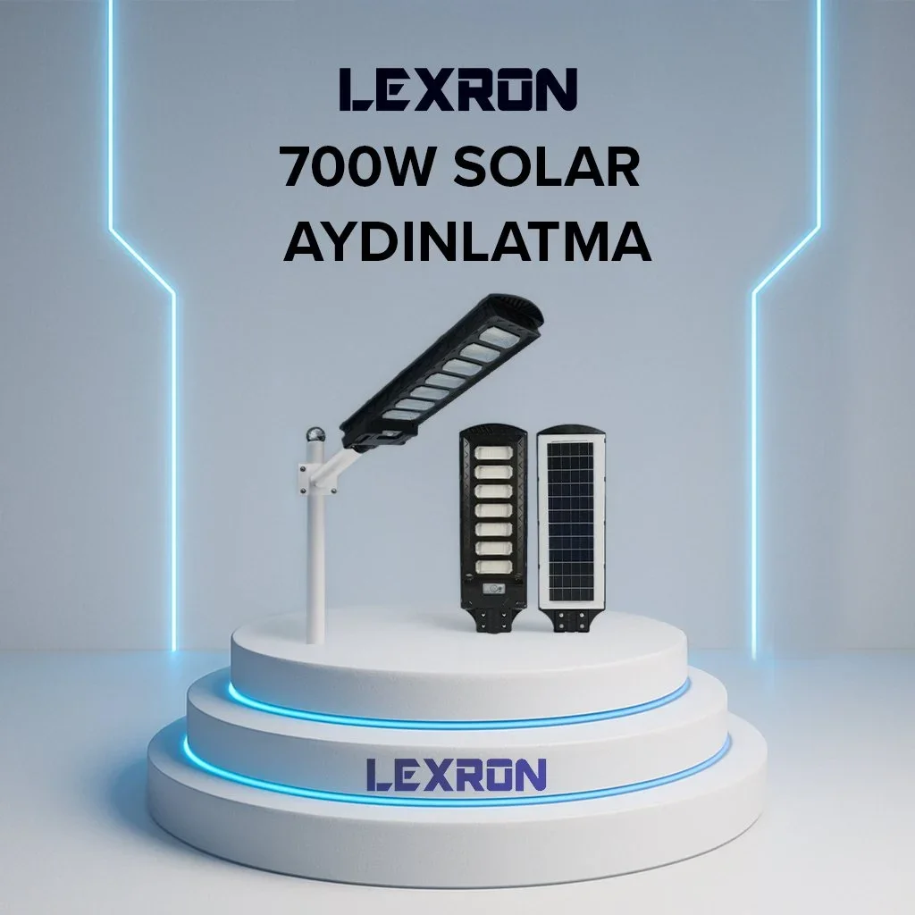 Lexron 700w Solar Aydınlatma
