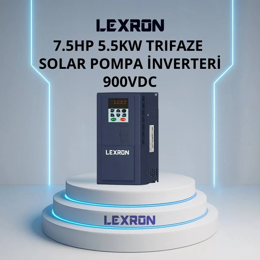 Lexron 7.5hp 5.5kw Solar Pompa Inverter (yeni Nesil)