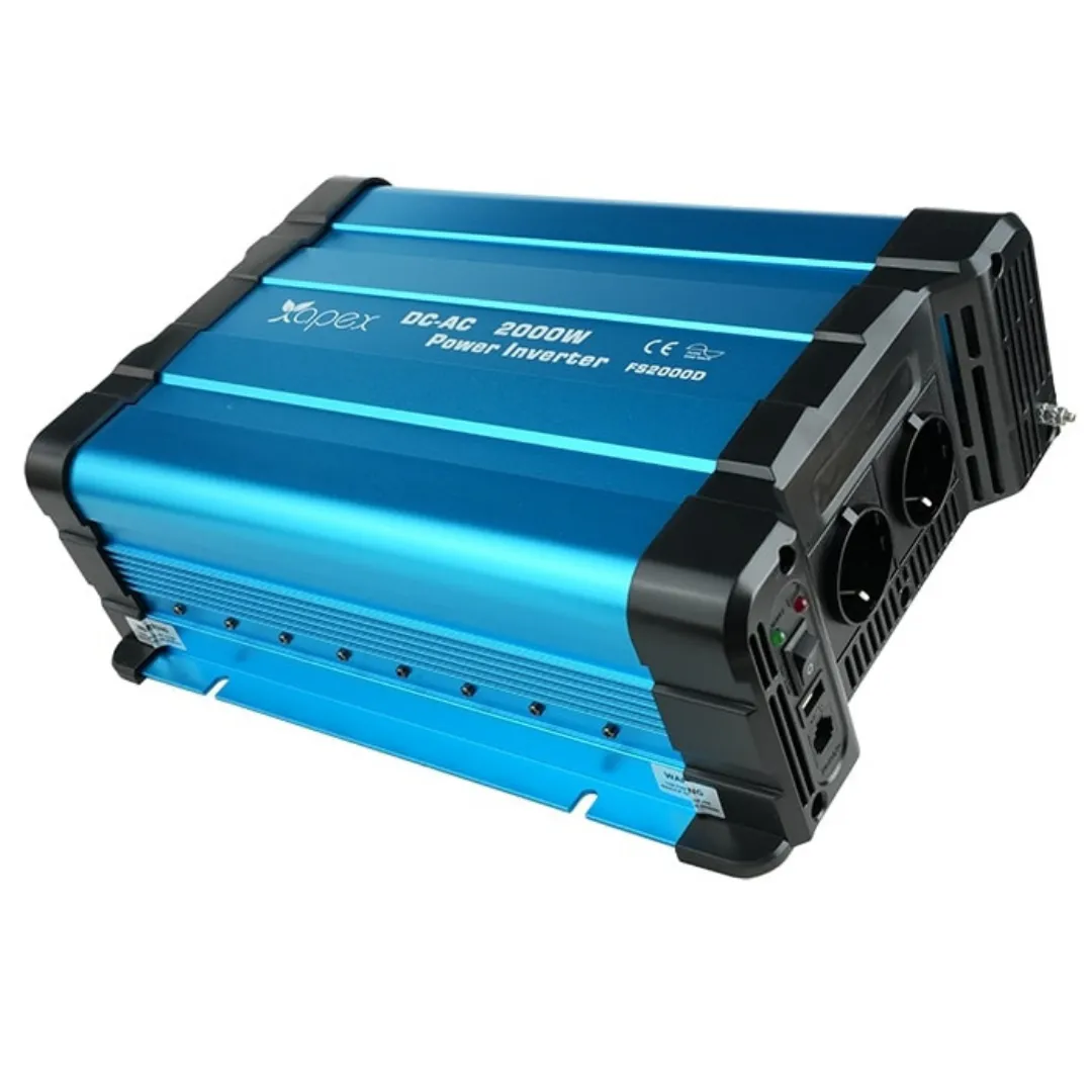 Apex 2000W Tam Sinüs İnverter 12V