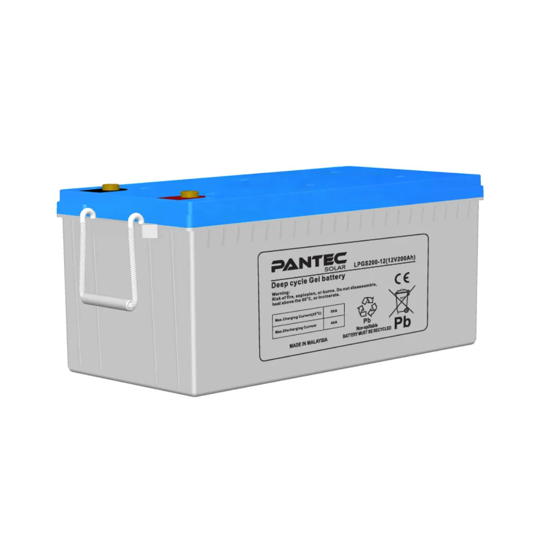 Pantec 200Ah 12V Nano-Karbon Jel Akü