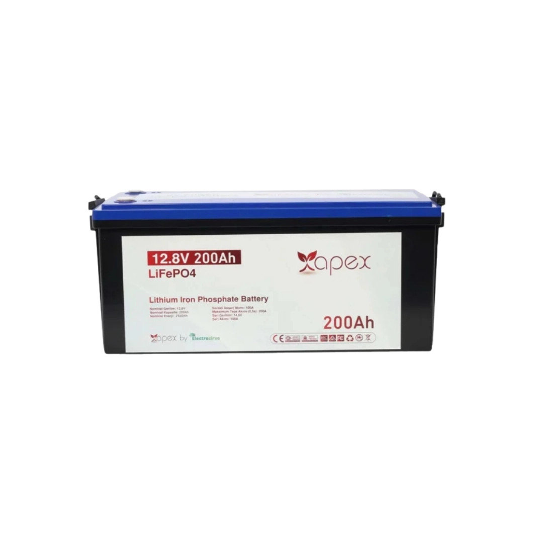 Apex 200Ah 12.8V Lityum Akü