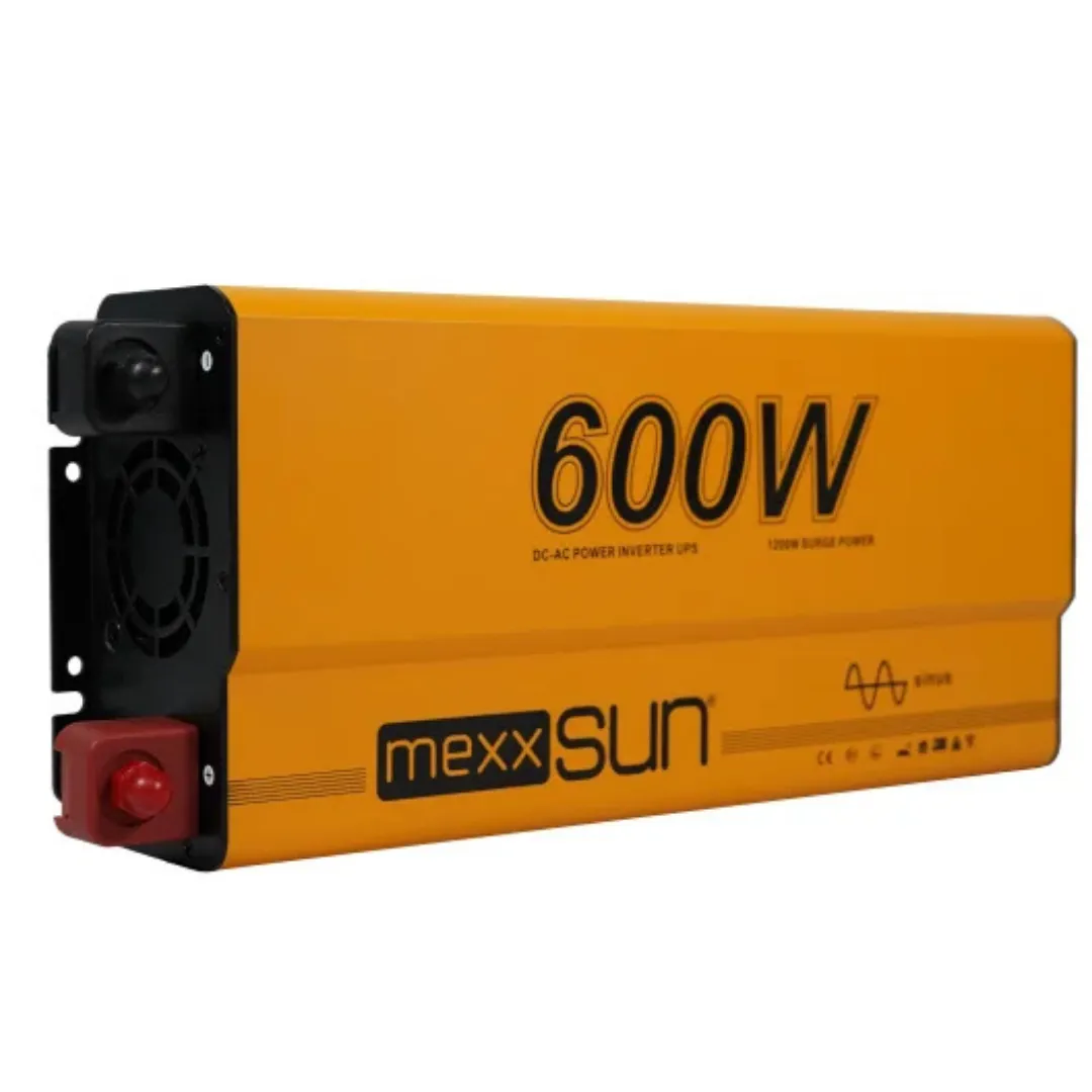 Mexxsun Tam Sinüs UPS Inverter (Remote Ekranlı) 12V 600W
