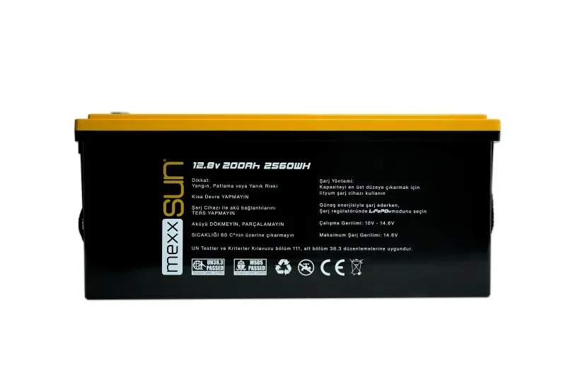 Mexxsun Lityum Akü 12,8v 200ah (lifepo4)