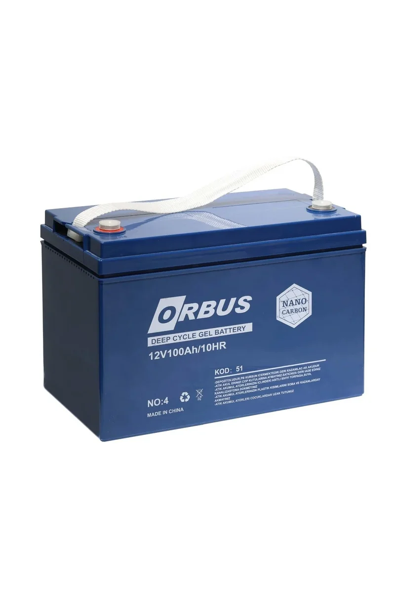Orbus Jel Akü 12v 100ah Orbus
