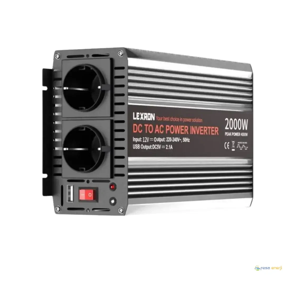 Lexron 2000w-12v Modifiye Sinüs İnverter