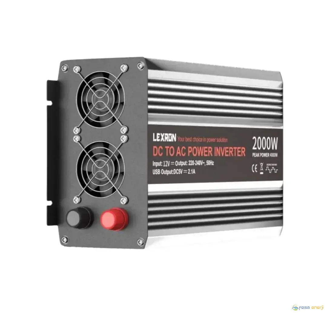 Lexron 2000w-12v Modifiye Sinüs İnverter
