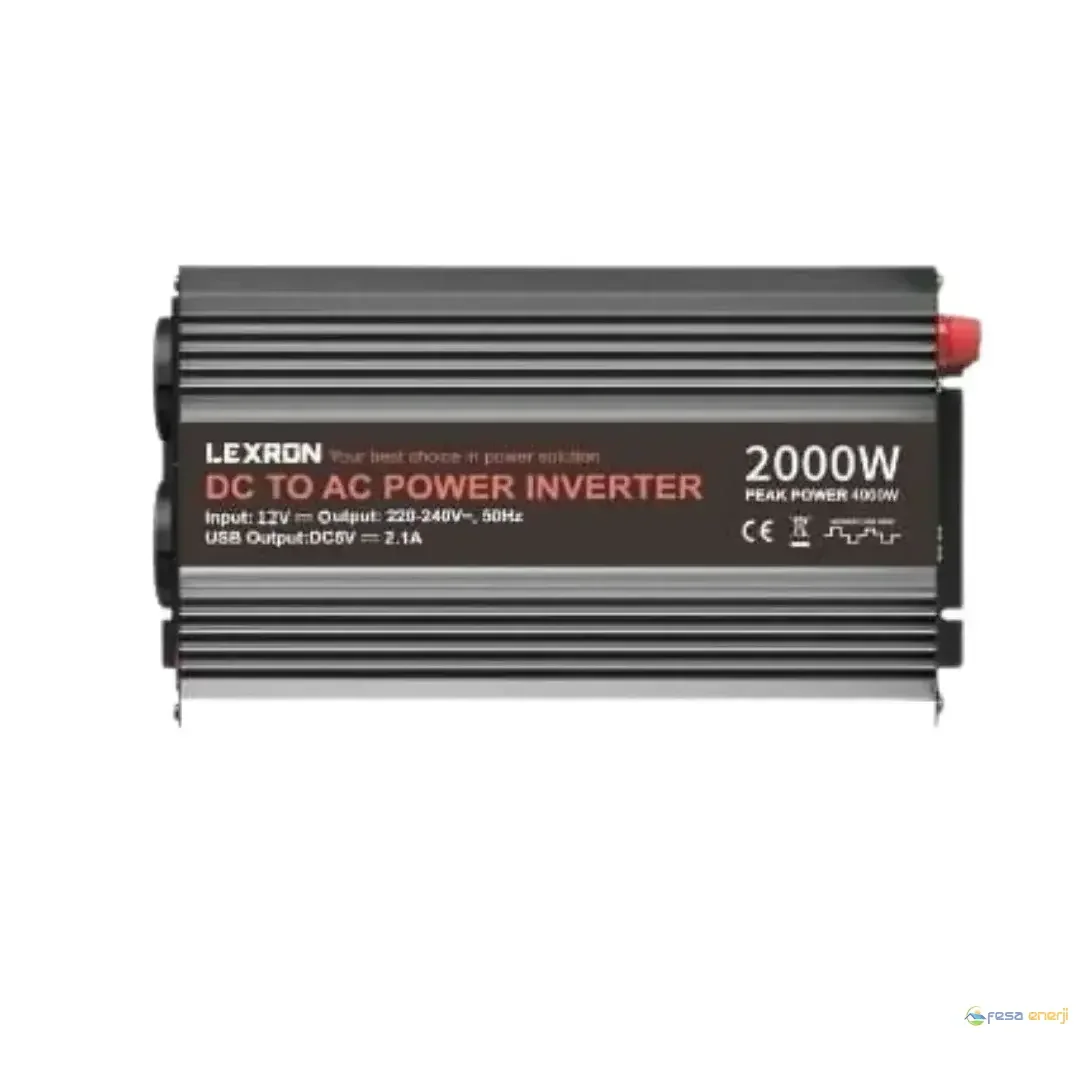 Lexron 2000w-12v Modifiye Sinüs İnverter