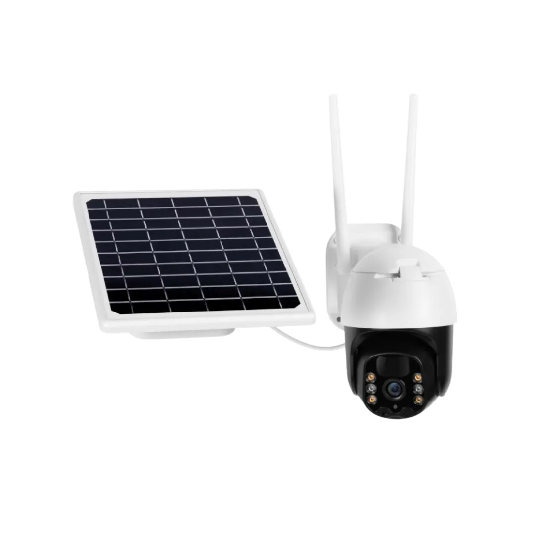 Inox-3MP 4G Solar Panelli PTZ Hareketli Güvenlik Kamerası