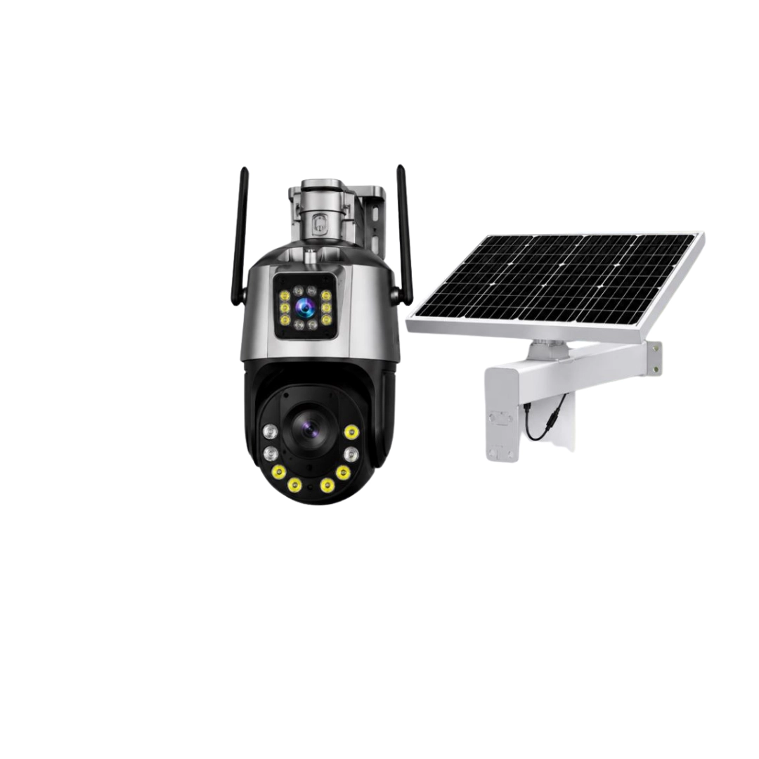 Inox-3+3MP Dual Lens 36X Optik Zoom 4G Solar PTZ Kamera