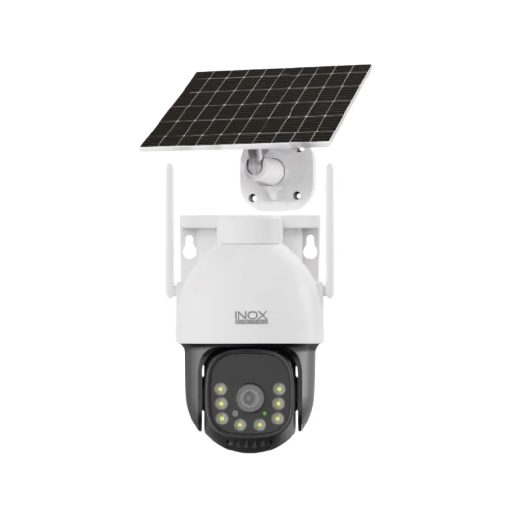 Inox 6MP 4G AOV eSIM Black Light Renkli Gece Görüşlü Solar Kamera