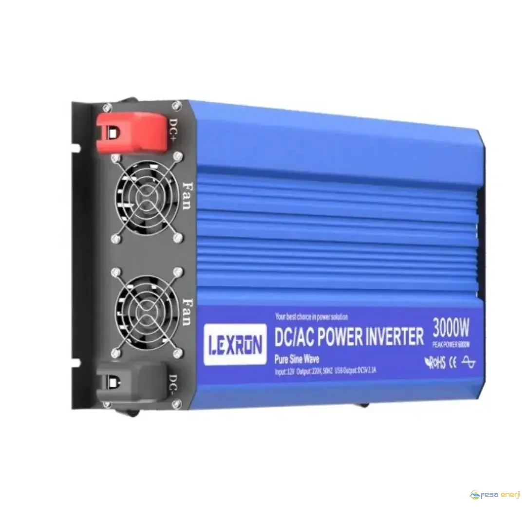 Lexron 3000w-12v Tam Sinüs İnverter