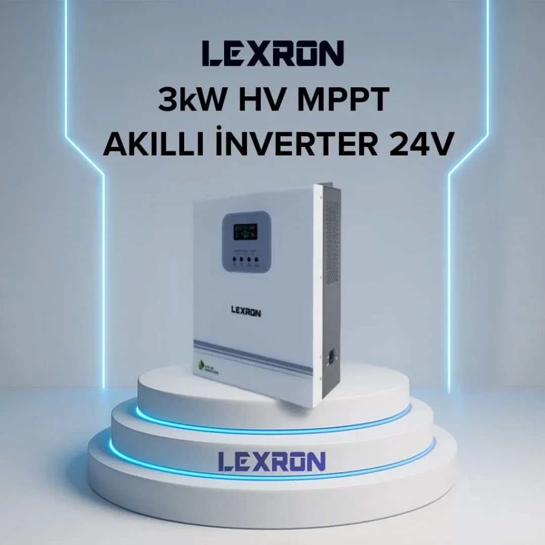 Lexron 3kw Hv Mppt 40-500 Pv İnput Akıllı İnverter