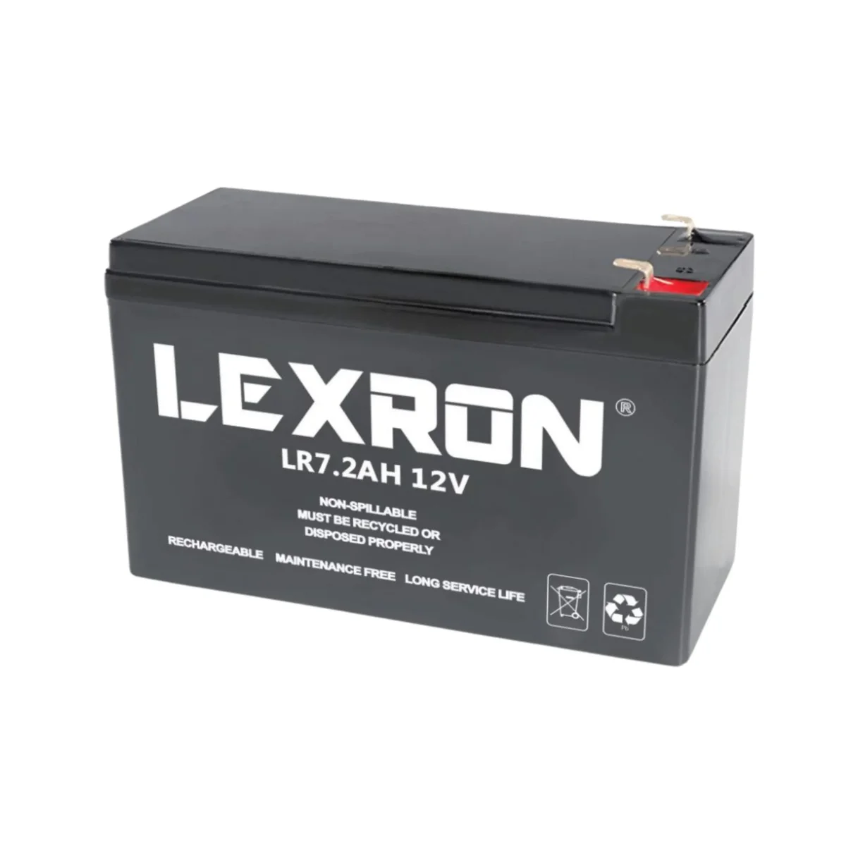 Lexron 7.2ah-12v Kuru Tip Akü
