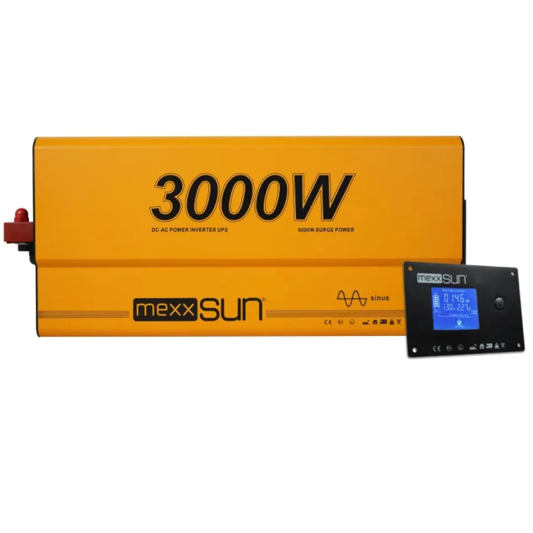 Mexxsun Tam Sinüs Ups (remote Ekran) 12v 3000w