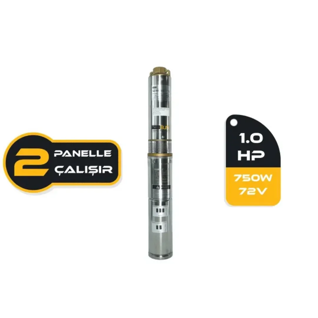 Mexxsun Dc Pompa 1 Hp / 750w / 72v (4dc6-56-72-750)