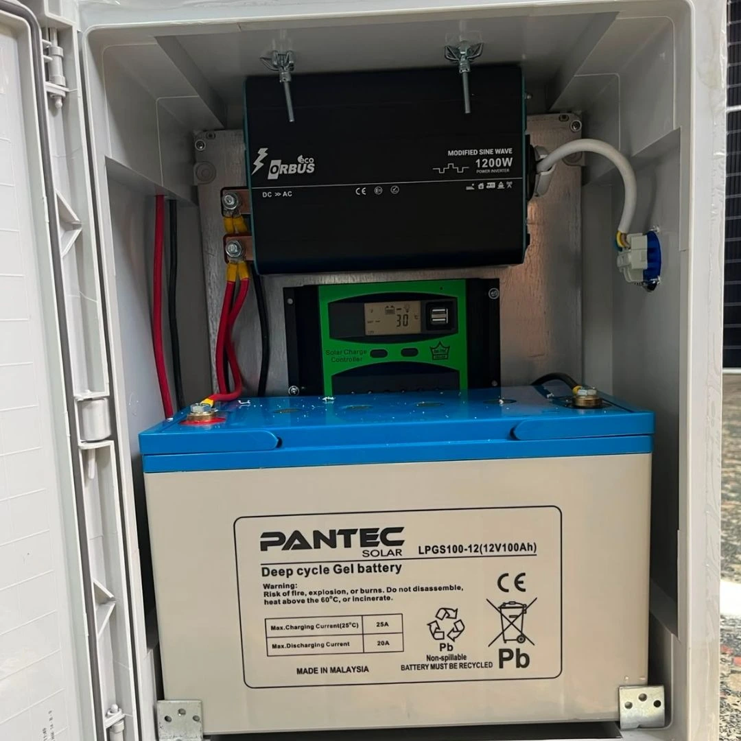 Fesa Enerji Mini 1.2 kW Jel Akülü Tekerlekli Taşınabilir Solar Paket (FESA1KWJ)