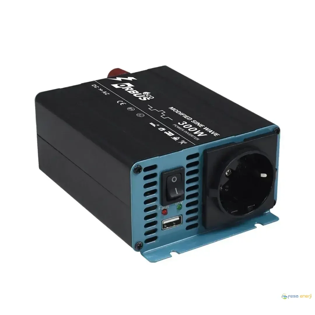 Orbus 12 V 300 W Modifiye Sinüs İnverter