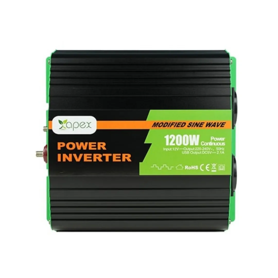 Apex 1200W Modifiye Sinüs İnverter 12V