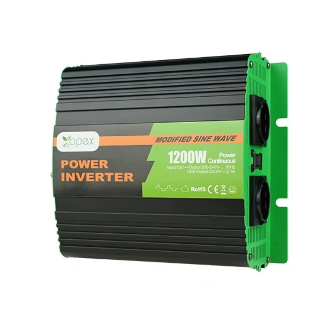 Apex 1200W Modifiye Sinüs İnverter 12V