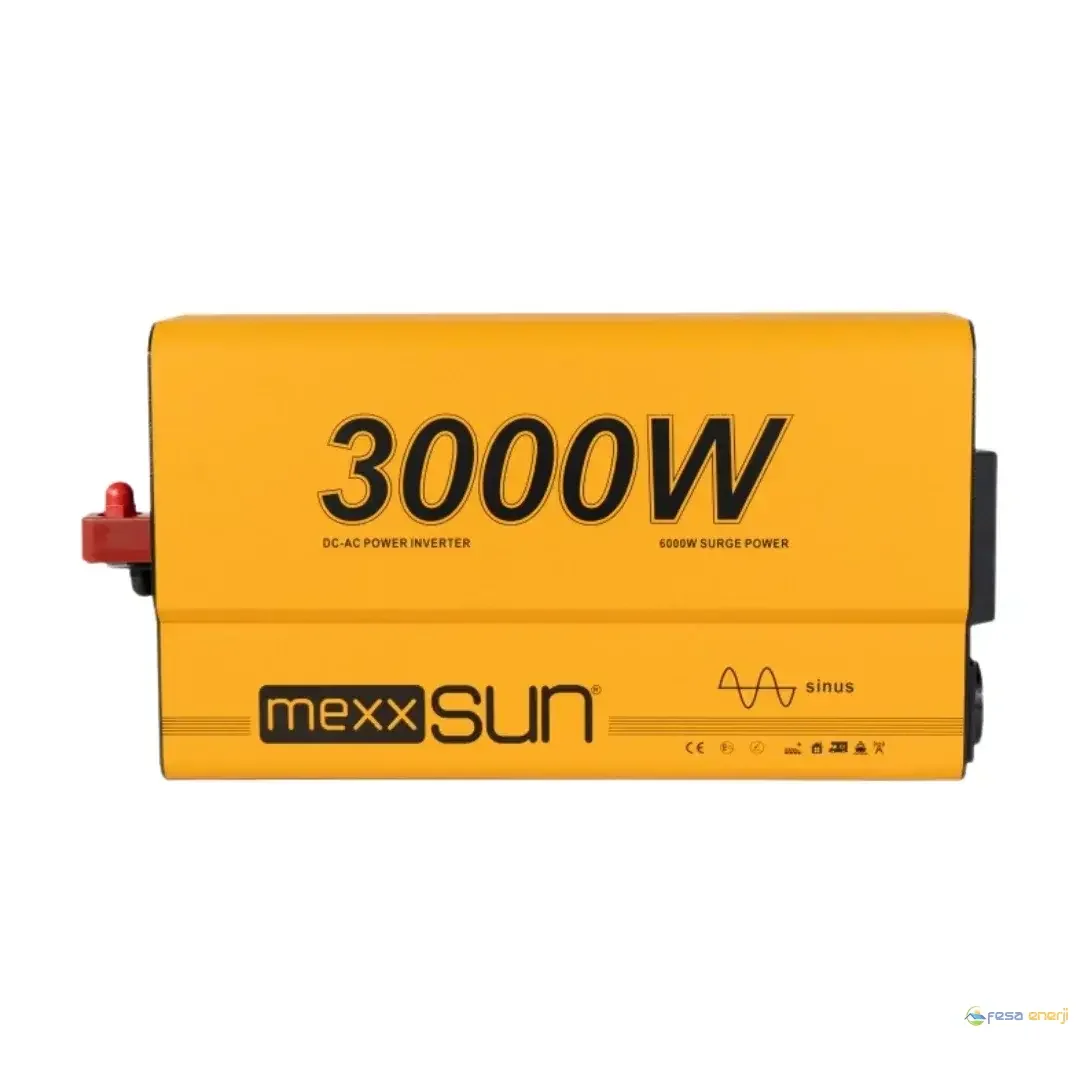 Mexxsun 12v 3000w Tam Sinüs İnverter