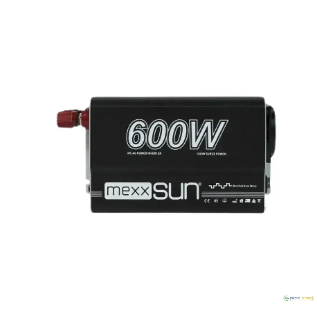 Mexxsun Modifiye Sinüs 12v 600w