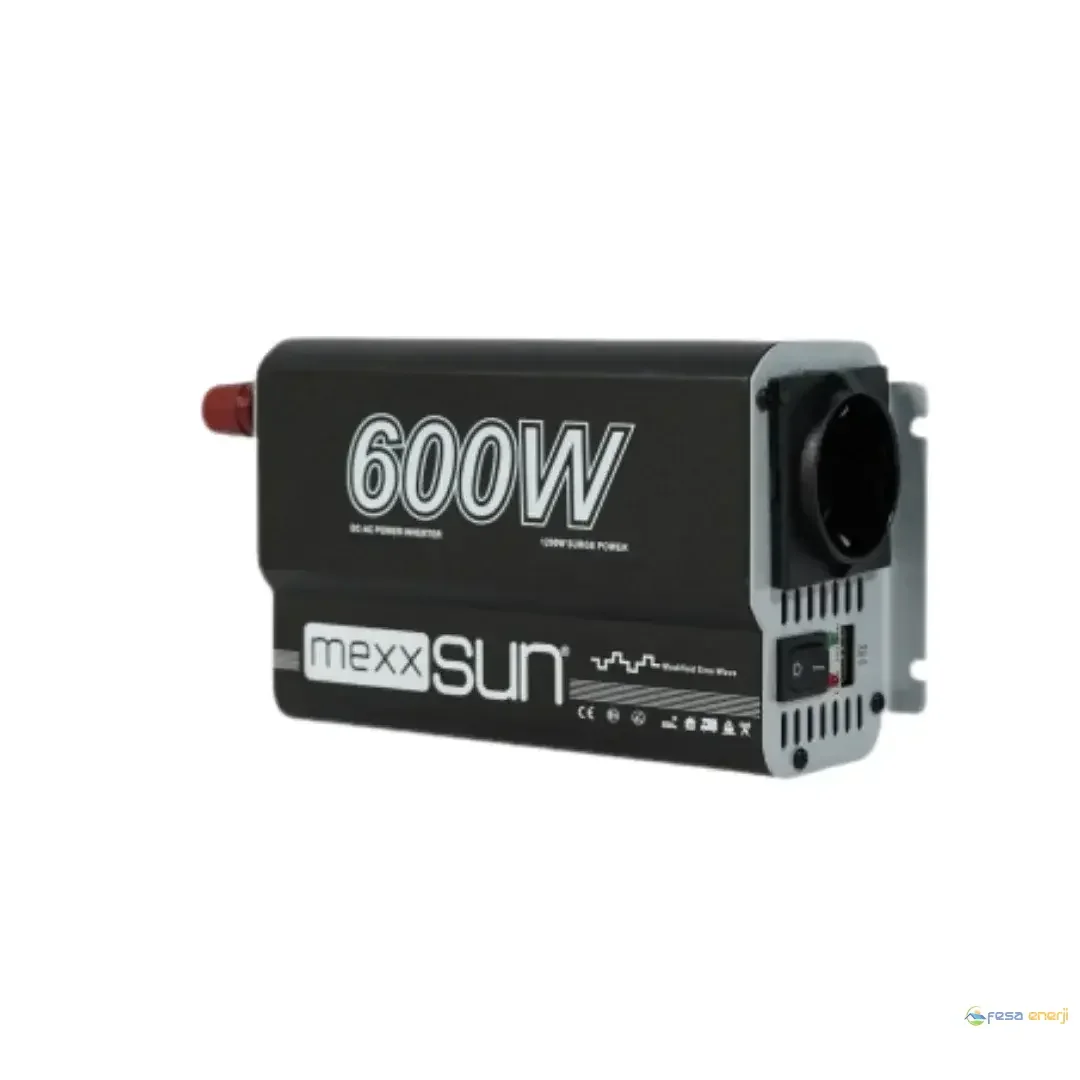 Mexxsun Modifiye Sinüs 12v 600w