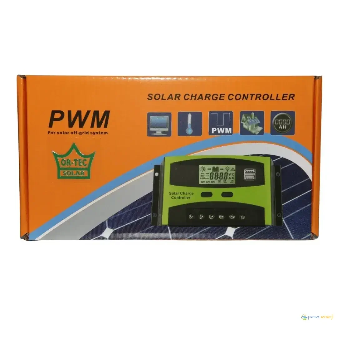 Ortec Solar 12/24v 10a Pwm Şarj Kontrol Cihazi