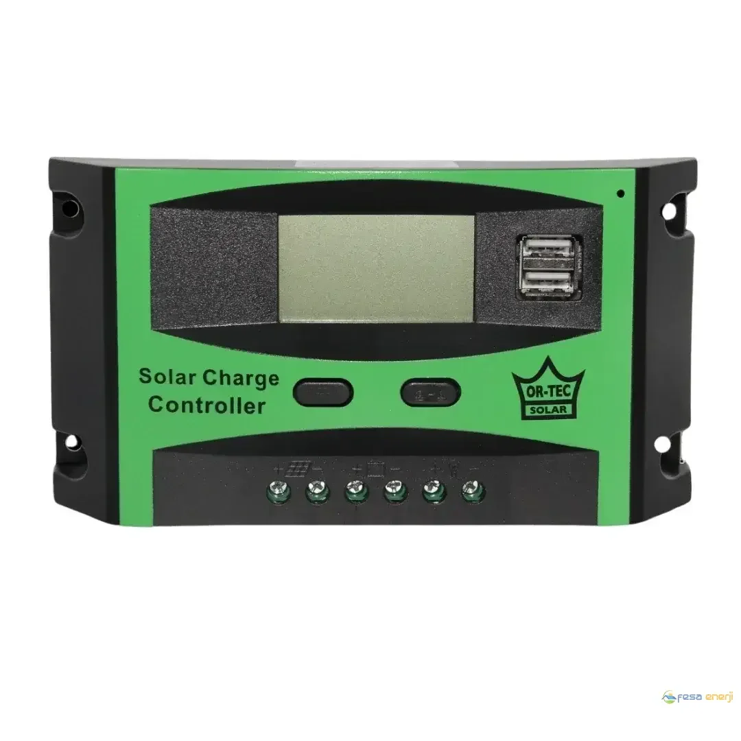 Ortec Solar 12/24v 30a Pwm Şarj Kontrol Cihazi