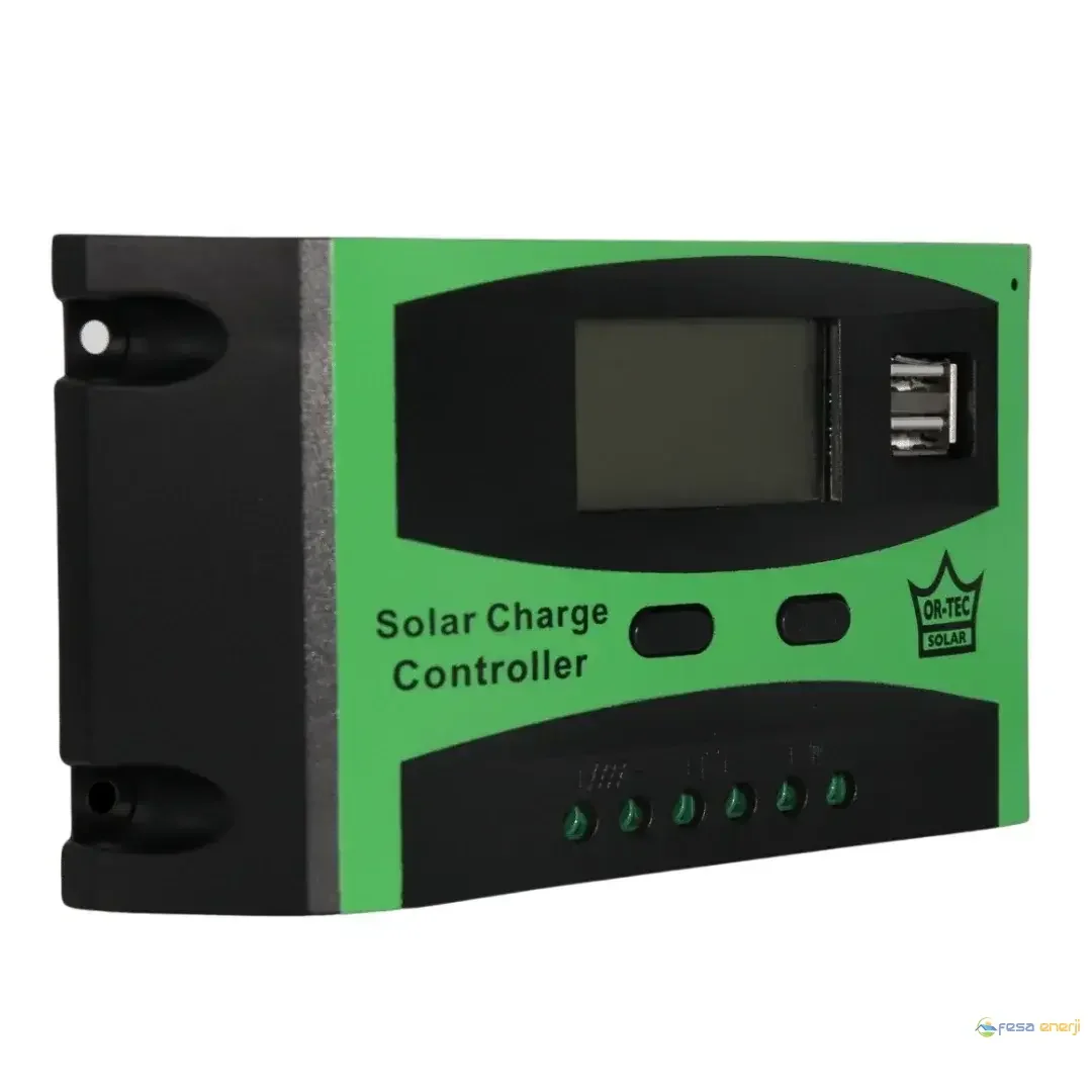 Ortec Solar 12/24v 30a Pwm Şarj Kontrol Cihazi
