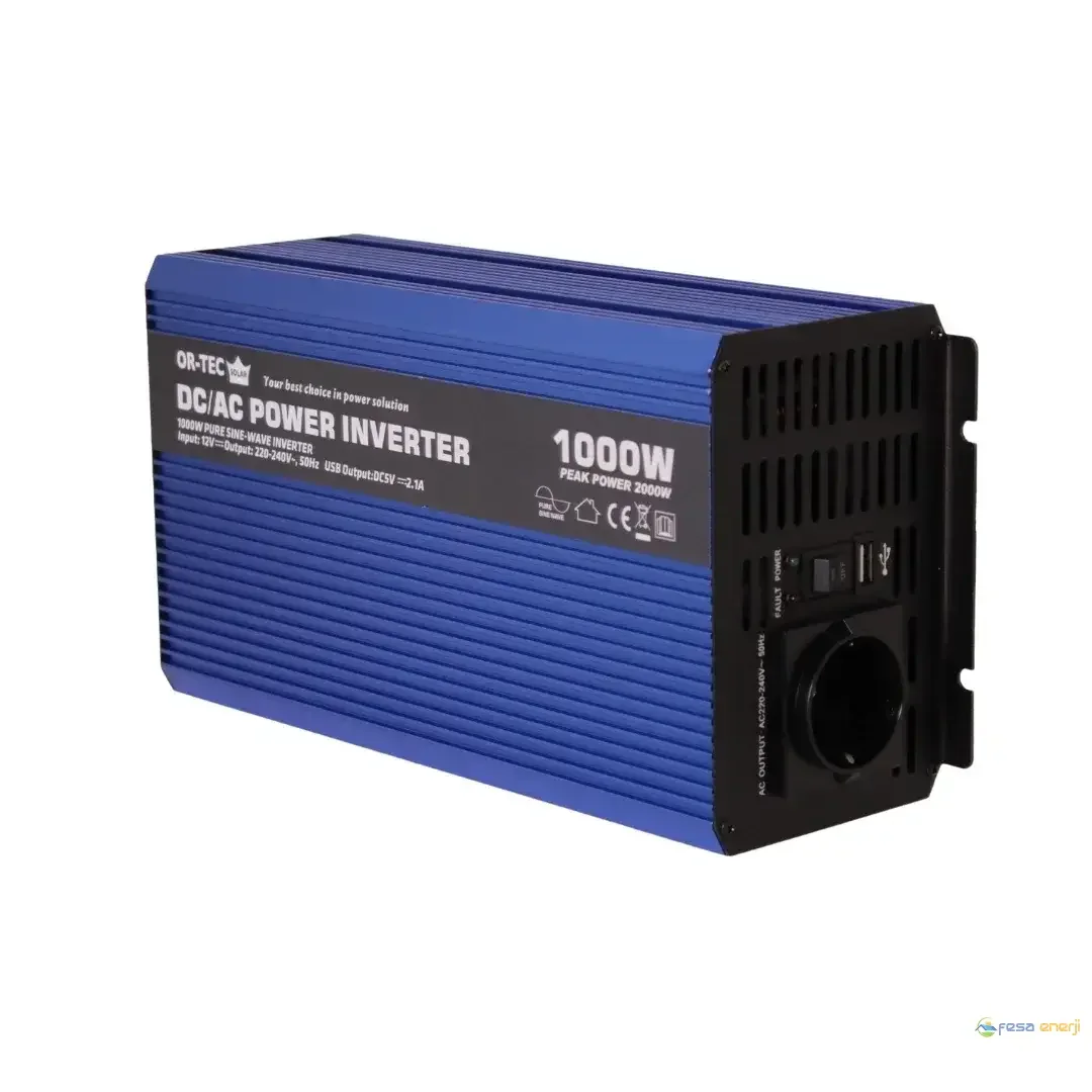 Ortec 1000w-12v Modifiye Sinüs İnverter