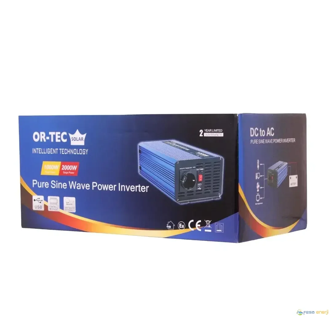 Ortec 1000w-12v Modifiye Sinüs İnverter