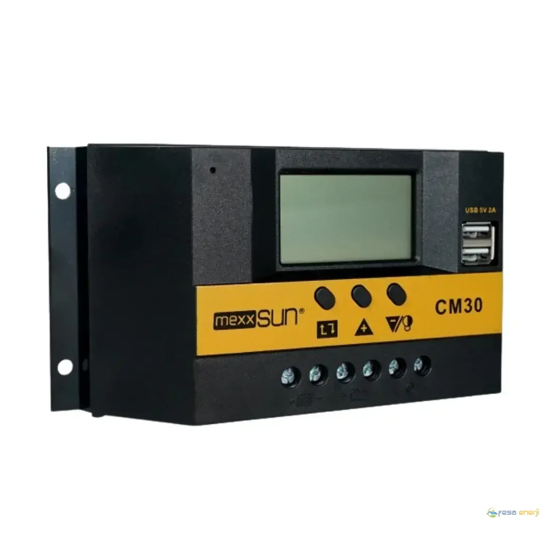 Mexxsun 30 Amper Pwm Şarj Kontrol Cihazı