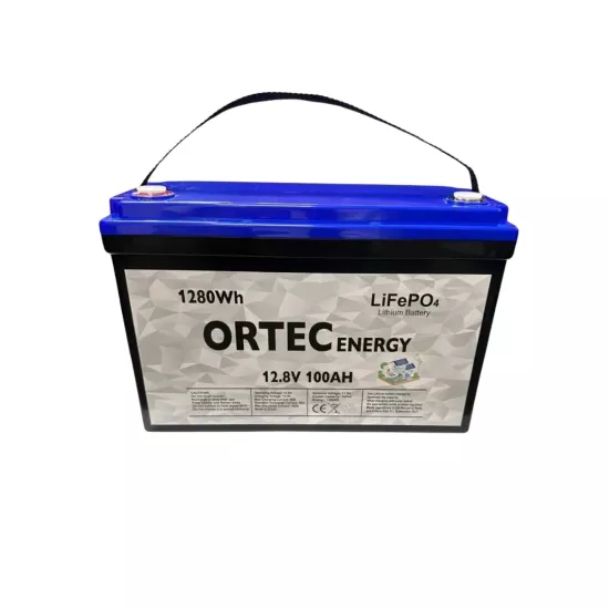 Ortec Solar 12.8V 100Ah LiFePO4 Lityum Akü (03D12100) - Fesa Enerji