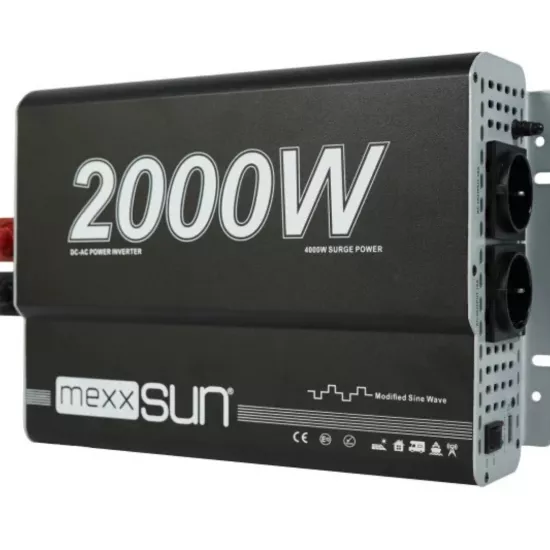 Mexxsun 2000W 12V Modifiye Sinüs İnverter (MEX2000MD) - Fesa Enerji