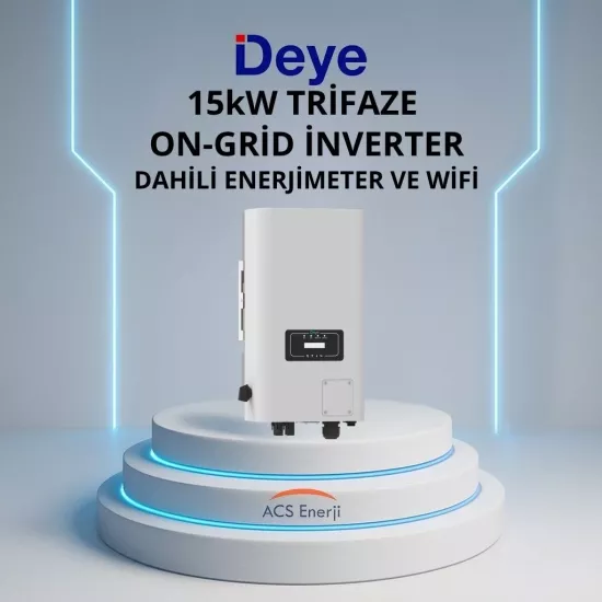 Deye 15KW On-Grid Trifaze Güneş Enerjisi İnverteri SUN-15K-G - Fesa Enerji