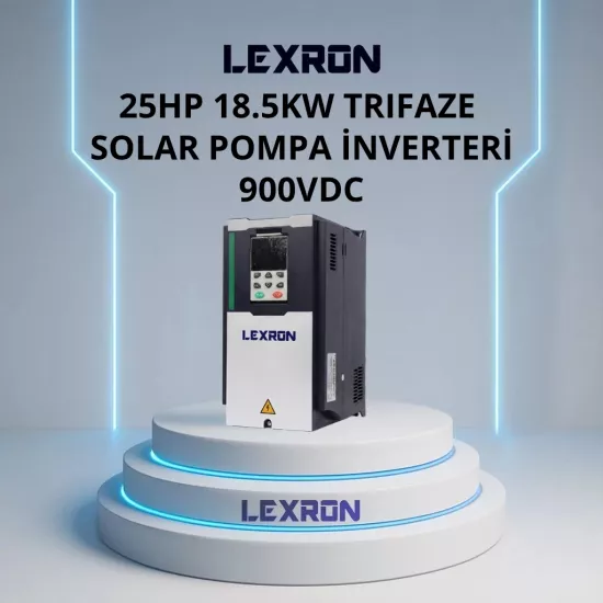 Lexron 25 HP 18.5 kW Yeni Nesil Solar Pompa İnverteri Sürücü - Fesa Enerji