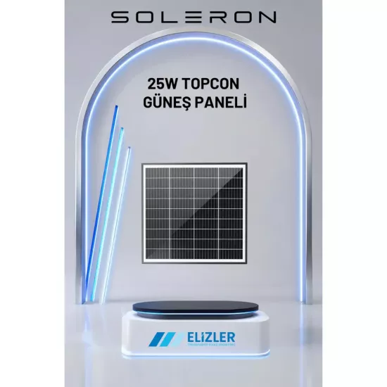 Soleron 25W TOPCon Güneş Paneli - Fesa Enerji