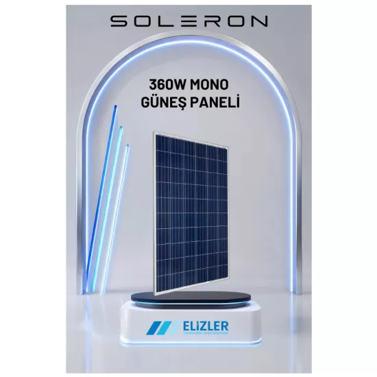 360W Monokristal Güneş Paneli (34.98V High Efficiency) - Fesa Enerji