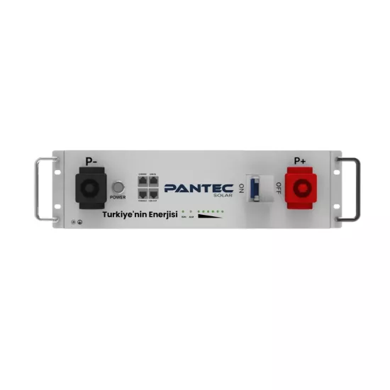 Pantec 100Ah 51.2V Lityum Akü (Model A5 - 5.12 kWh - CAN/RS485/RS232) - Fesa Enerji