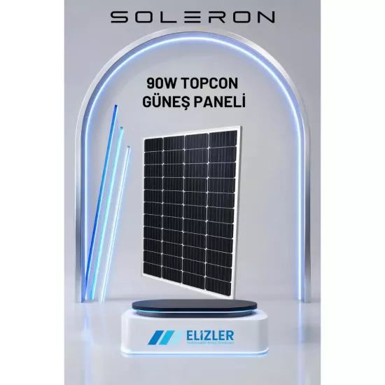 Soleron 90W Topcon Güneş Paneli - Fesa Enerji