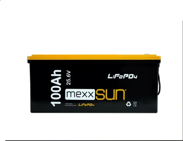 Mexxsun 100Ah 25.6V Lityum Akü (LiFePO4) - Fesa Enerji